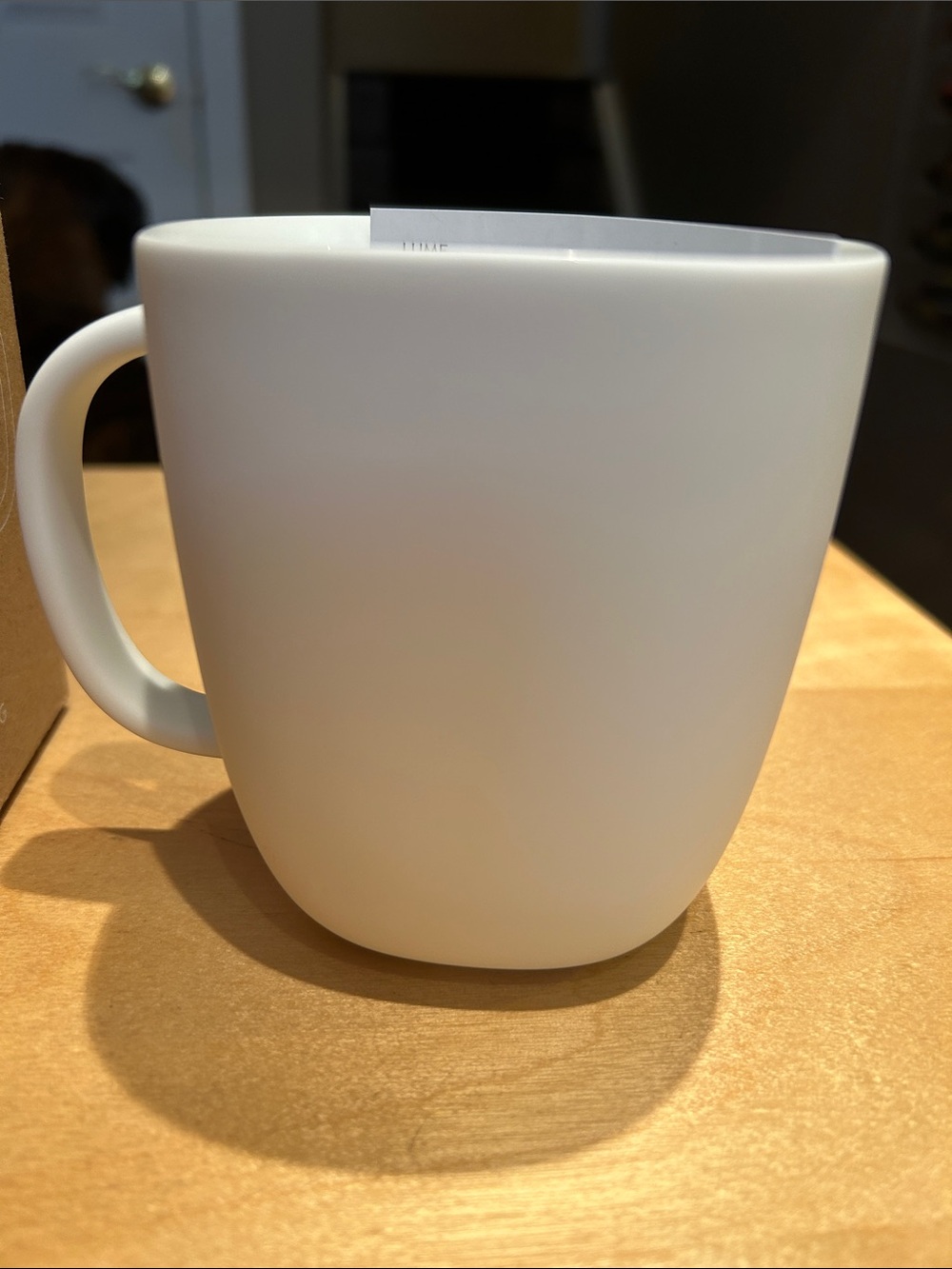 Nespresso Lume Collection Mug in Brown and White